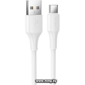 Кабель Hoco X120 USB Type-A - USB Type-C (1 м, белый)