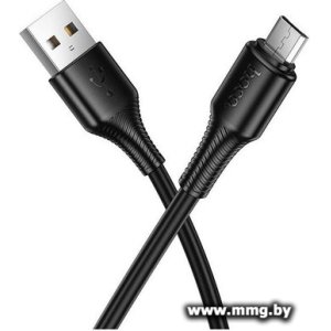 Купить Кабель Hoco X120 USB - mircoUSB (1м, черный) в Минске, доставка по Беларуси