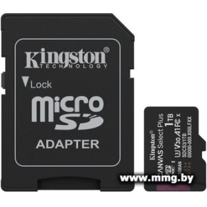 Kingston 1TB microSDXC Canvas Select Plus SDCS3/1TB (с адапт