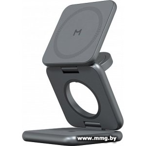 Зарядное устройство Magssory Fold Pro 3 в 1 WCH063 (тем.сер)