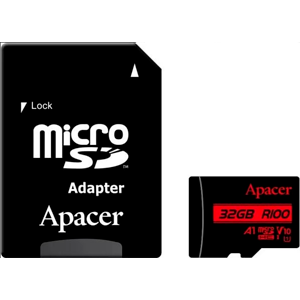 Купить Apacer 128GB microSDXC AP128GMCSX10UB-R (с адаптером) в Минске, доставка по Беларуси