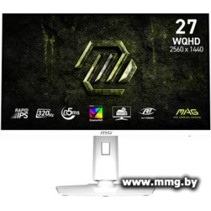 Купить MSI MAG 274QRFW X32 9S6-3CE49H-031 в Минске, доставка по Беларуси