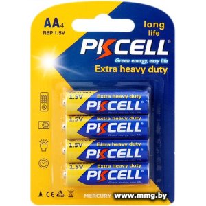 Купить Батарейка PKCELL AA R6P-4B в Минске, доставка по Беларуси