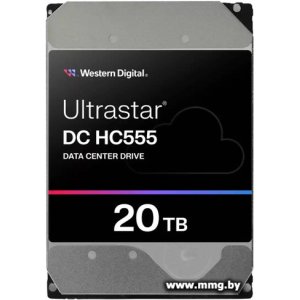 Купить 20000Gb WD Ultrastar DC HC555 WUH722020CLE604 в Минске, доставка по Беларуси