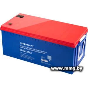 Купить IPPON IP12-200 (12В/200 А·ч) в Минске, доставка по Беларуси