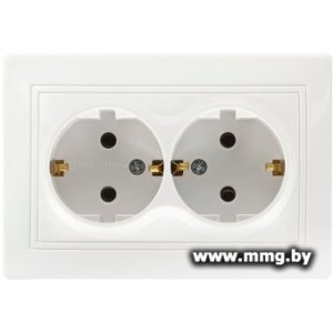 Купить Розетка SmartBuy Венера SBE-01w-16-S2-Z-c в Минске, доставка по Беларуси