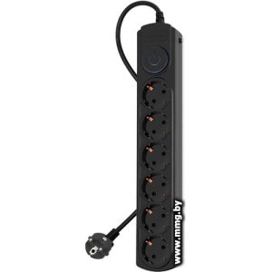 Купить IPPON BK-6-EU-3-10-B (3м, 6 розеток, черный) в Минске, доставка по Беларуси