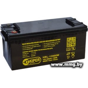 Купить Kiper HRL-12800W (12В/200 А·ч) в Минске, доставка по Беларуси