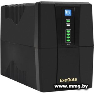 Купить ExeGate Power Back BNB-1000.LED.AVR.2SH.RJ.USB EX292786RUS в Минске, доставка по Беларуси