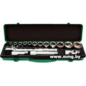 Купить Набор трещотка с головками Toptul GCAD1603 16 предметов в Минске, доставка по Беларуси