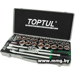 Купить Набор трещотка с головками Toptul GCAD4303 43 предмета в Минске, доставка по Беларуси