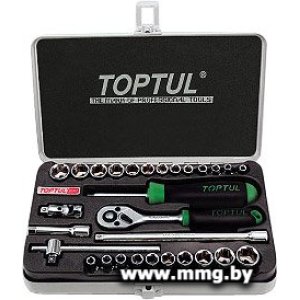 Купить Набор трещотка с головками Toptul GCAD2902 29 предметов в Минске, доставка по Беларуси