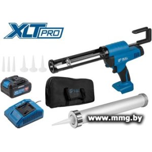 Пистолет для герметика Bull CG 1860 Set 1304625 (с 1-им АКБ, сумка)