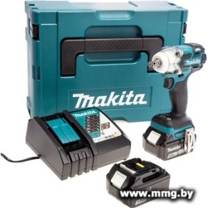 Купить Makita DTW285RTJ (с 2-мя АКБ 5 Ач, кейс) в Минске, доставка по Беларуси