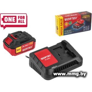 Wortex 1329412 (18В/4.0 Ah + 18В)
