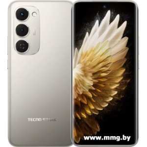 Купить Tecno Spark 40 Pro+ 8GB/256GB (лунный титановый) в Минске, доставка по Беларуси