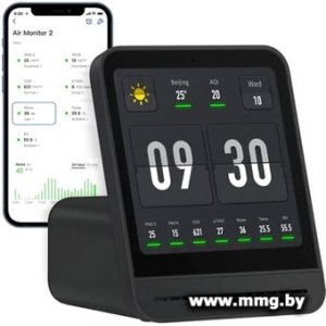 Купить Qingping Air Monitor 2 (черный) в Минске, доставка по Беларуси