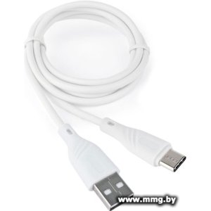 Купить Кабель Cablexpert CCB-USB2-AMCMO1-1MW (1 м, белый) в Минске, доставка по Беларуси