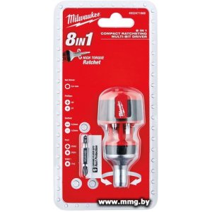 Купить Набор отвертка с битами Milwaukee 4932471868 в Минске, доставка по Беларуси