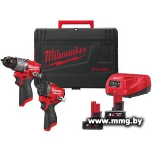 Milwaukee M12FPP2X2-402X 4933498741 (шуруповерт, винтоверт,