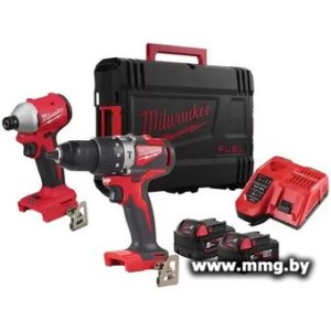 Купить Milwaukee M18 BLPP2A3-502X 4933492844 (шуруповерт, винтоверт в Минске, доставка по Беларуси