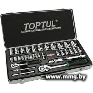 Набор трещотка с головками и битами Toptul GCAD3402 34 предм