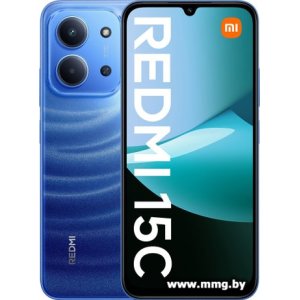 Купить Xiaomi Redmi 15C 4G 6GB/128GB (синий) в Минске, доставка по Беларуси