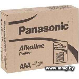 Батарейка Panasonic Alkaline Power AAA 48 шт LR03APB/4BP