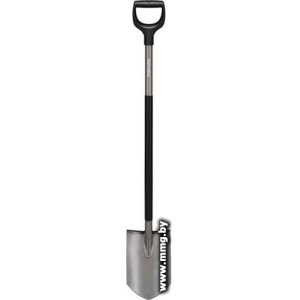Купить Лопата штыковая остроконечная Fiskars Ergonomic 1066708 в Минске, доставка по Беларуси
