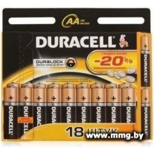 Батарейка DURACELL Basic AAA LR03 18 шт