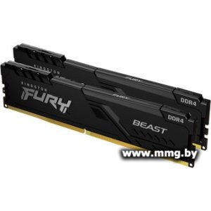 Купить 16GB (2x8GB) PC4-25600 Kingston KF432C16BBK2/16WP в Минске, доставка по Беларуси