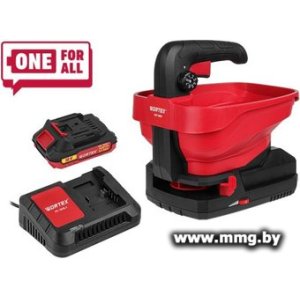 Купить Разбрасыватель-сеялка Wortex CSP 1805 (с 1-им АКБ) в Минске, доставка по Беларуси