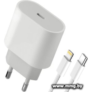 Зарядное устройство Defender UPA-121 USB Type-C - Lightning (белый)