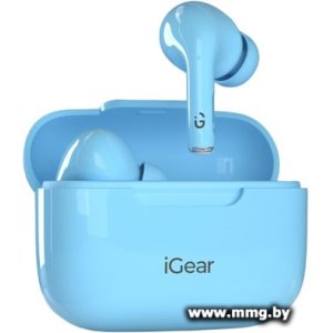 Купить iGear Super Buds (голубой) в Минске, доставка по Беларуси