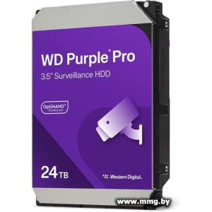Купить 24000Gb WD Purple Pro WD240PURP в Минске, доставка по Беларуси