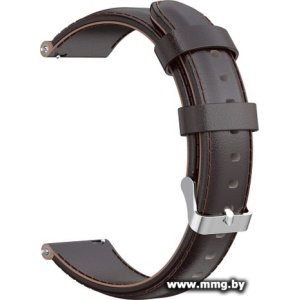 Купить Ремешок Rumi кожаный Slim 22 мм (темно-коричневый) в Минске, доставка по Беларуси