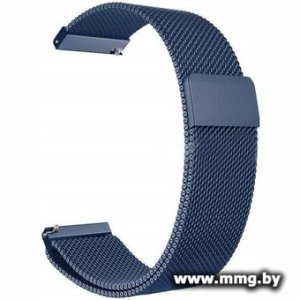 Купить Браслет Rumi Milanese loop металлический 20 мм (синий) в Минске, доставка по Беларуси