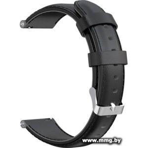 Купить Ремешок Rumi кожаный Slim 20 мм (черный) в Минске, доставка по Беларуси
