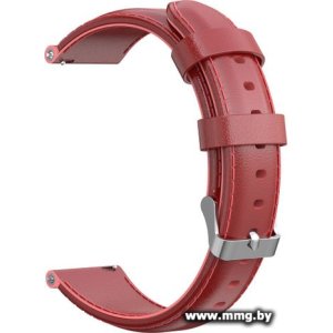 Купить Ремешок Rumi кожаный Slim 20 мм (красный) в Минске, доставка по Беларуси