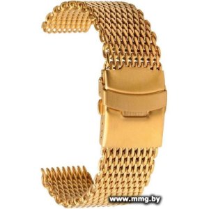 Купить Браслет Rumi Shark металлический 22 мм (золотистый) в Минске, доставка по Беларуси