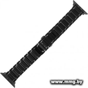 Браслет Rumi Ceramic для Apple Watch 42/44/45 мм (черный)