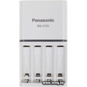 Купить Зарядное устройство Panasonic BQ-CC55 (белый) в Минске, доставка по Беларуси