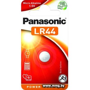 Купить Батарейка Panasonic LR44 LR44EL/1B (1 шт) в Минске, доставка по Беларуси