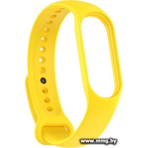 Купить Ремешок Rumi силиконовый для Xiaomi Smart Band 7 (желтый) в Минске, доставка по Беларуси