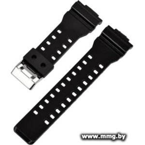 Ремешок Rumi GLS силиконовый для Casio G-Shock GA-110/GA-100/G-8900/GLS-100 (черный)