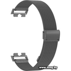 Браслет Rumi Mesh металлический для Huawei Band 8/9 (черный)