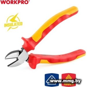 Купить Кусачки боковые (бокорезы) Workpro WP342008 в Минске, доставка по Беларуси