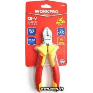 Купить Кусачки боковые (бокорезы) Workpro WP342014 в Минске, доставка по Беларуси