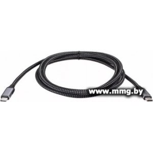 Кабель VCOM CU420M-1.8M USB 3.2 Gen2 Type-C - USB 3.2 Gen2 Type-C (1.8 м, черный)