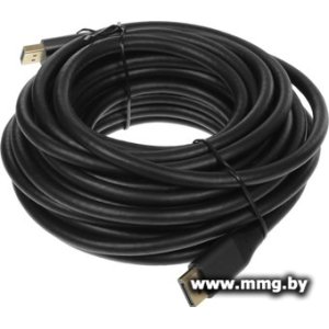 Купить Кабель CACTUS CS-DP-DP-1.4-10 (10 м, черный) в Минске, доставка по Беларуси